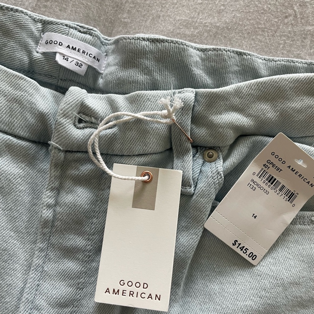 Good American Good Waist Palazzo Size14/32